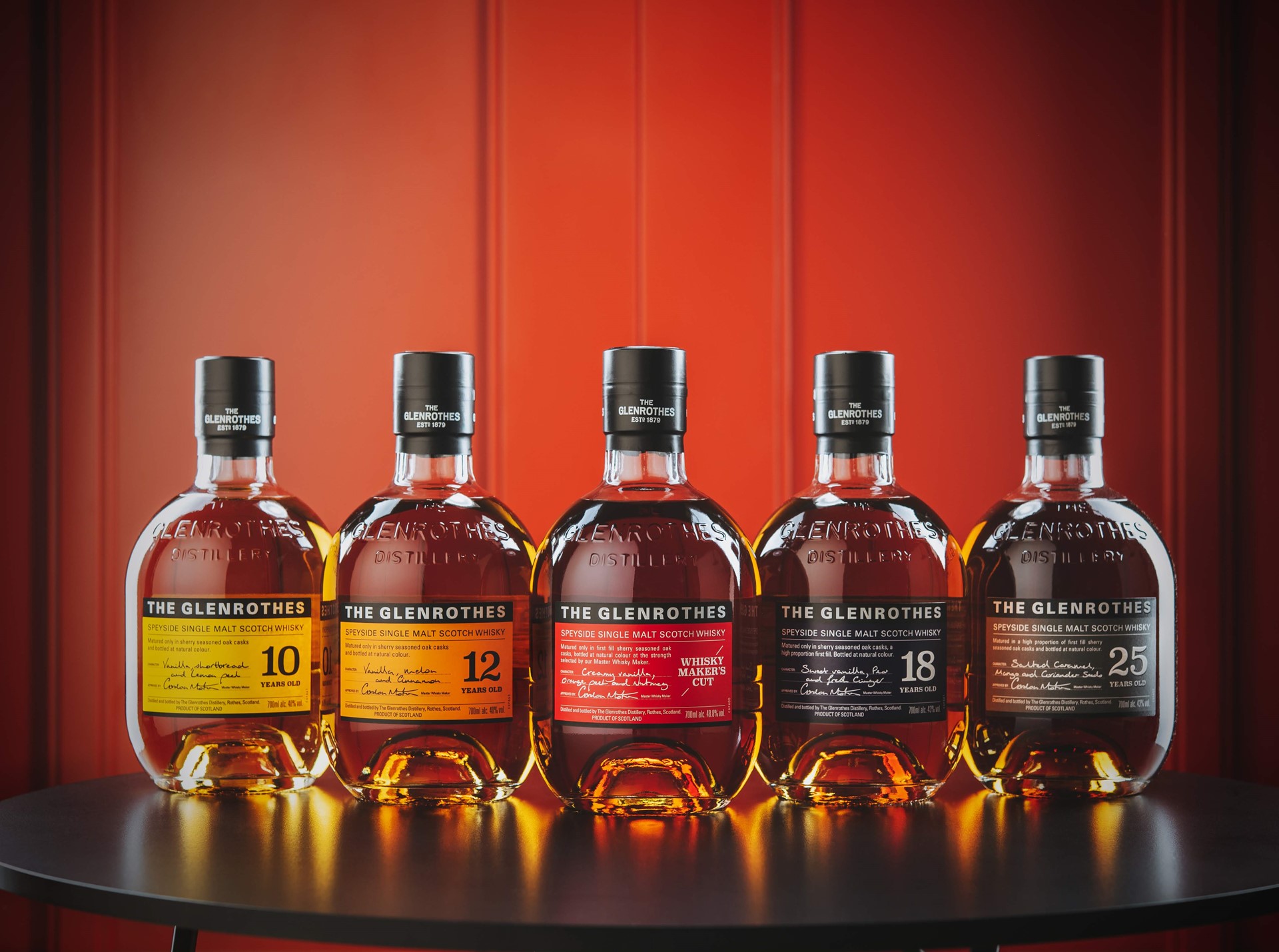 Every expression of The Glenrothes Soleo range has been matured exclusively in sherry seasoned casks