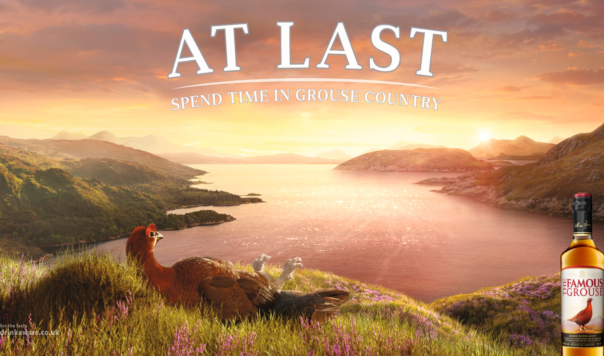 The Famous Grouse's global campaign invites consumers to explore its range and spend time in Grouse country 