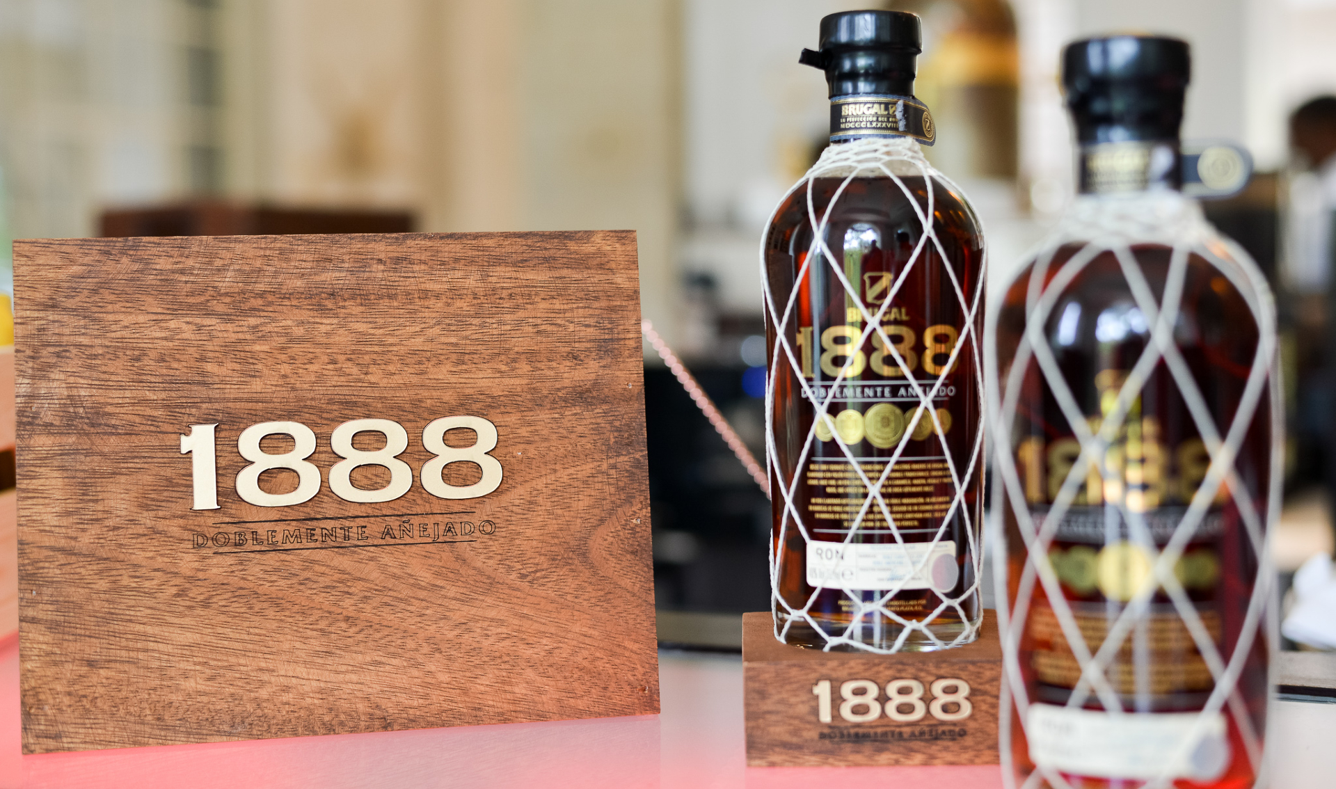 Brugal 1888 combines the rich flavours of bourbon and sherry casks through a double-ageing process.