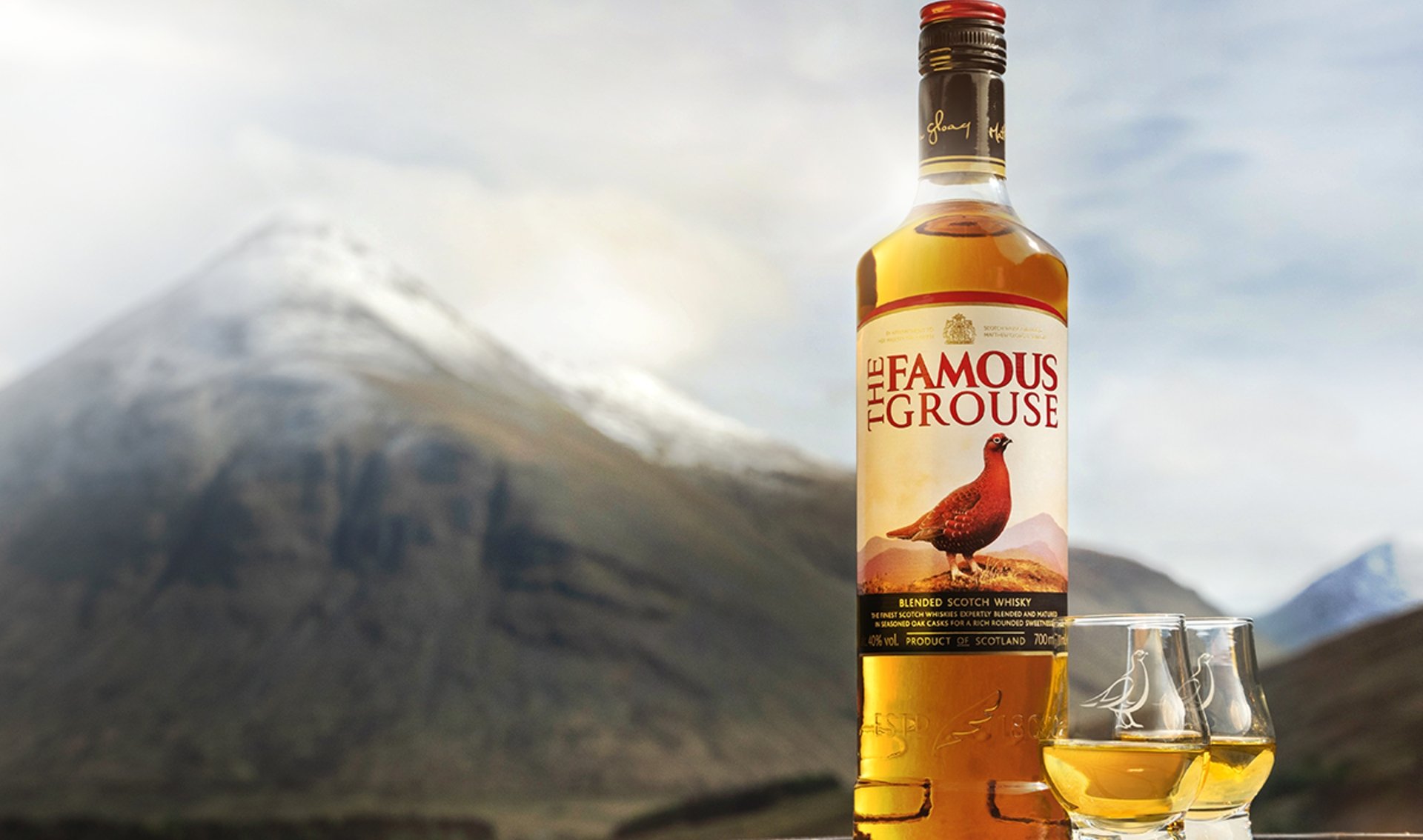 The Famous Grouse has now celebrated 40 years as Scotland's favourite Scotch Whisky 