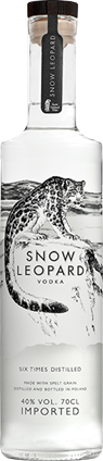 Snow Leopard Vodka Endangered Edition